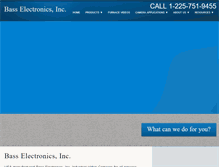 Tablet Screenshot of basscam.com